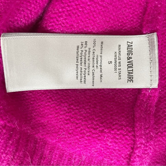 Zadig & Voltaire
Markus Stars Intarsia
Cashmere Sweater size S - Picture 14 of 14